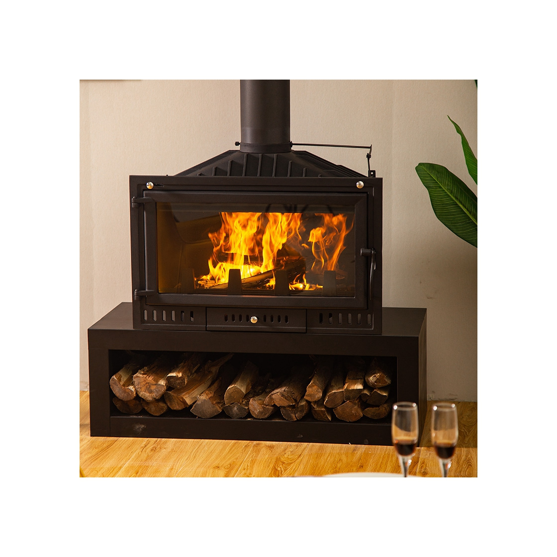 2022 factory wholesale wood burning cast iron fireplaces stoves