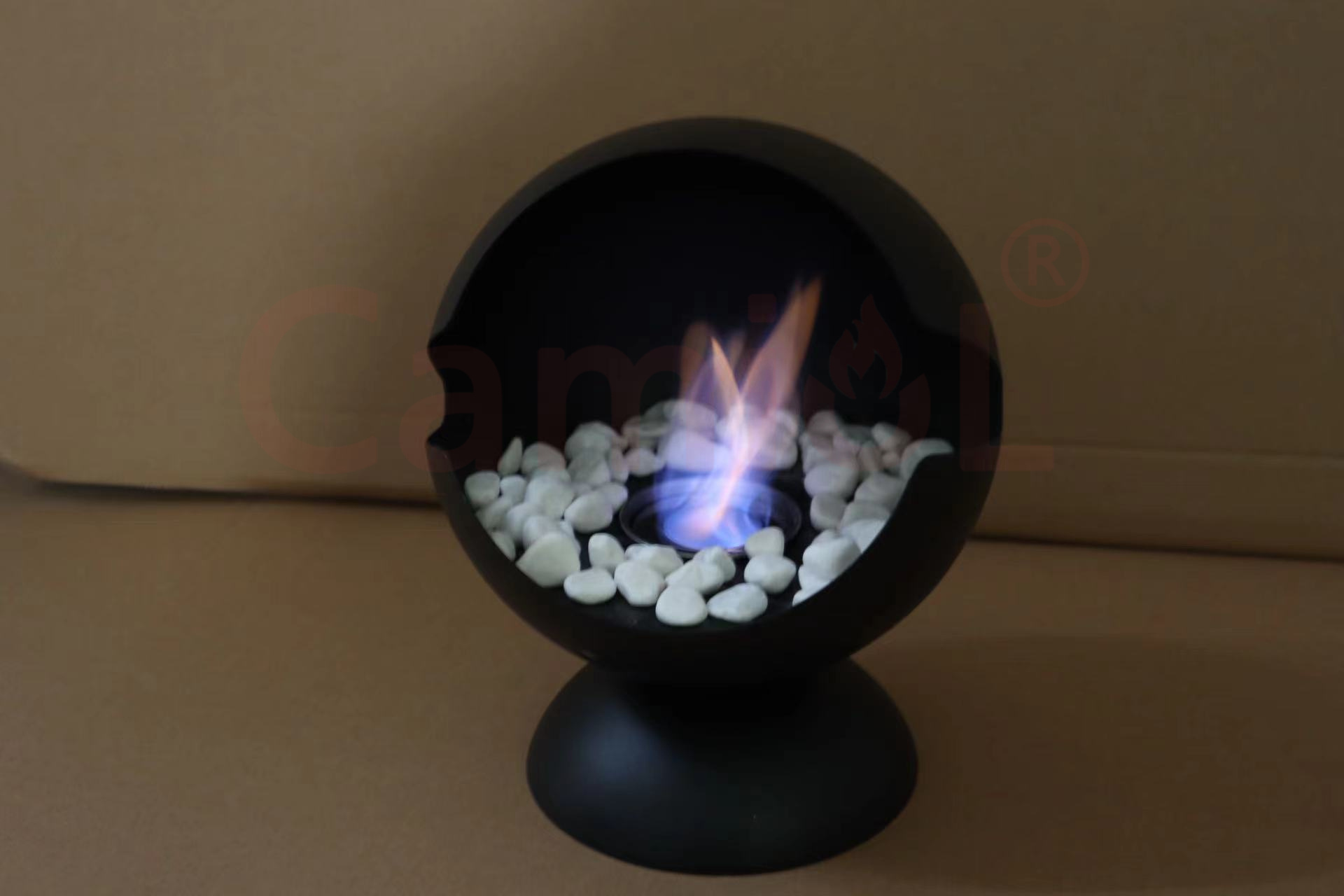 Hot selling stainless steel table top fire pit bio ethanol fireplace