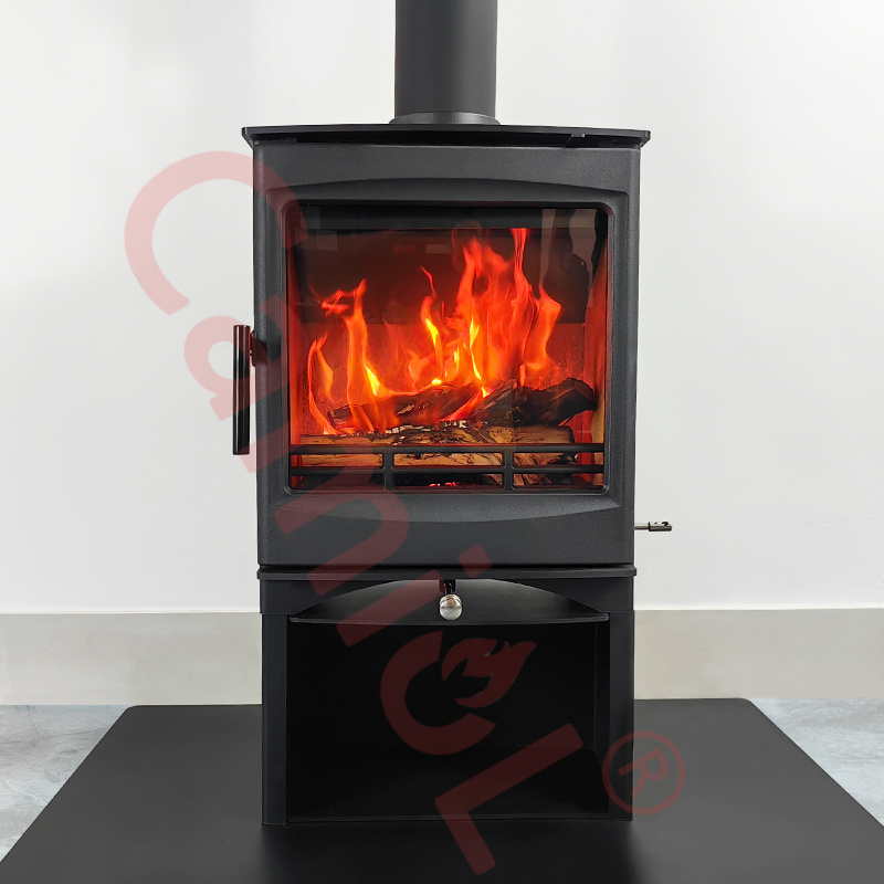 CAMIOL ECO Wooden Home Multi Fuel Heating Flammable Smokeless Steel Fire Cook Coal Burning Fireplace Wood Stove