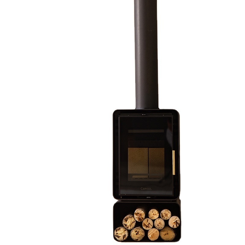 Wood Stoves Type and Cold Rolled Steel Material wood boiler stove indoor fireplace cheap price