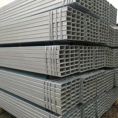 100 x100 Galvanized Square Steel Tubes 100 x 100 x 4 galvanized Square Steel Tubing For Sale