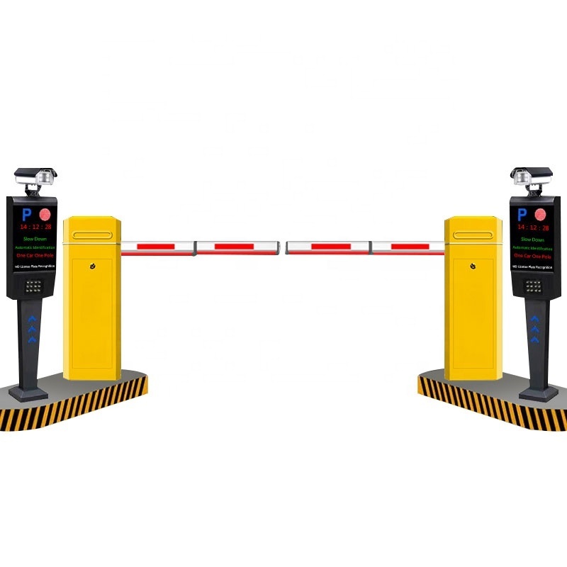 Automatic car park entry exit barrier electric barrier gate for parking and toll system