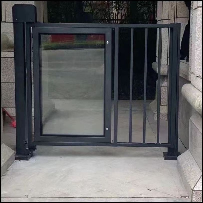 Automatic Anti Crash Residential Pedestrian Advertising Fencing Barrier Gate Swing Gate for Pedestrian Access Control