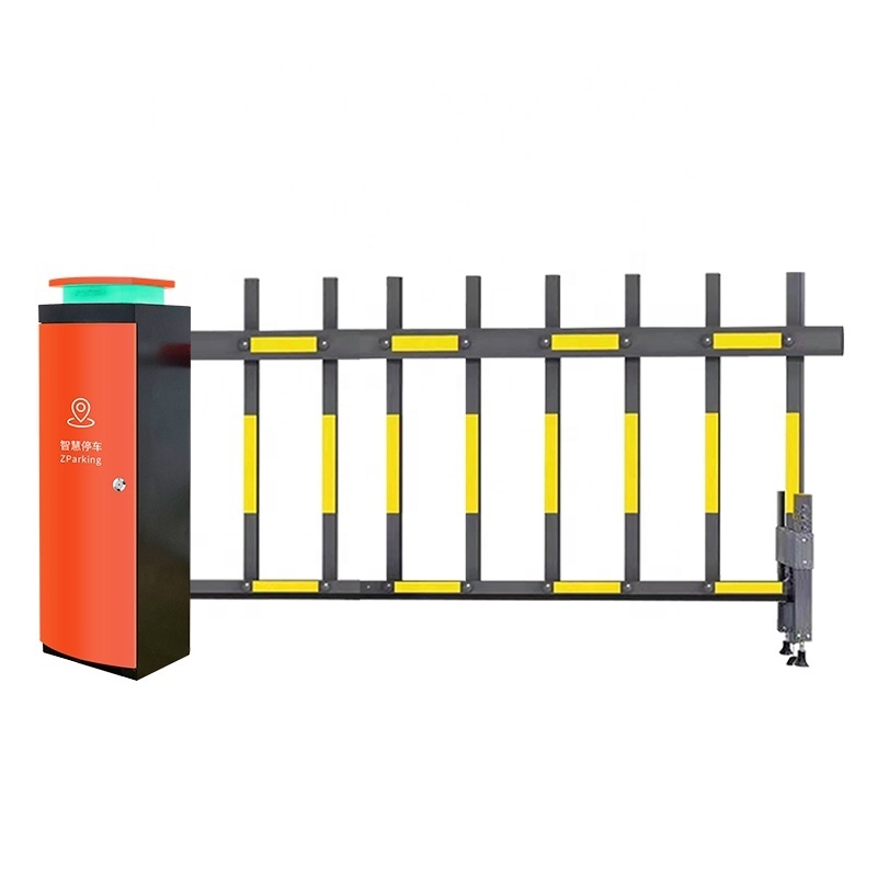 High Speed Retractable access control system traffic barriers automatic boom barrier gate