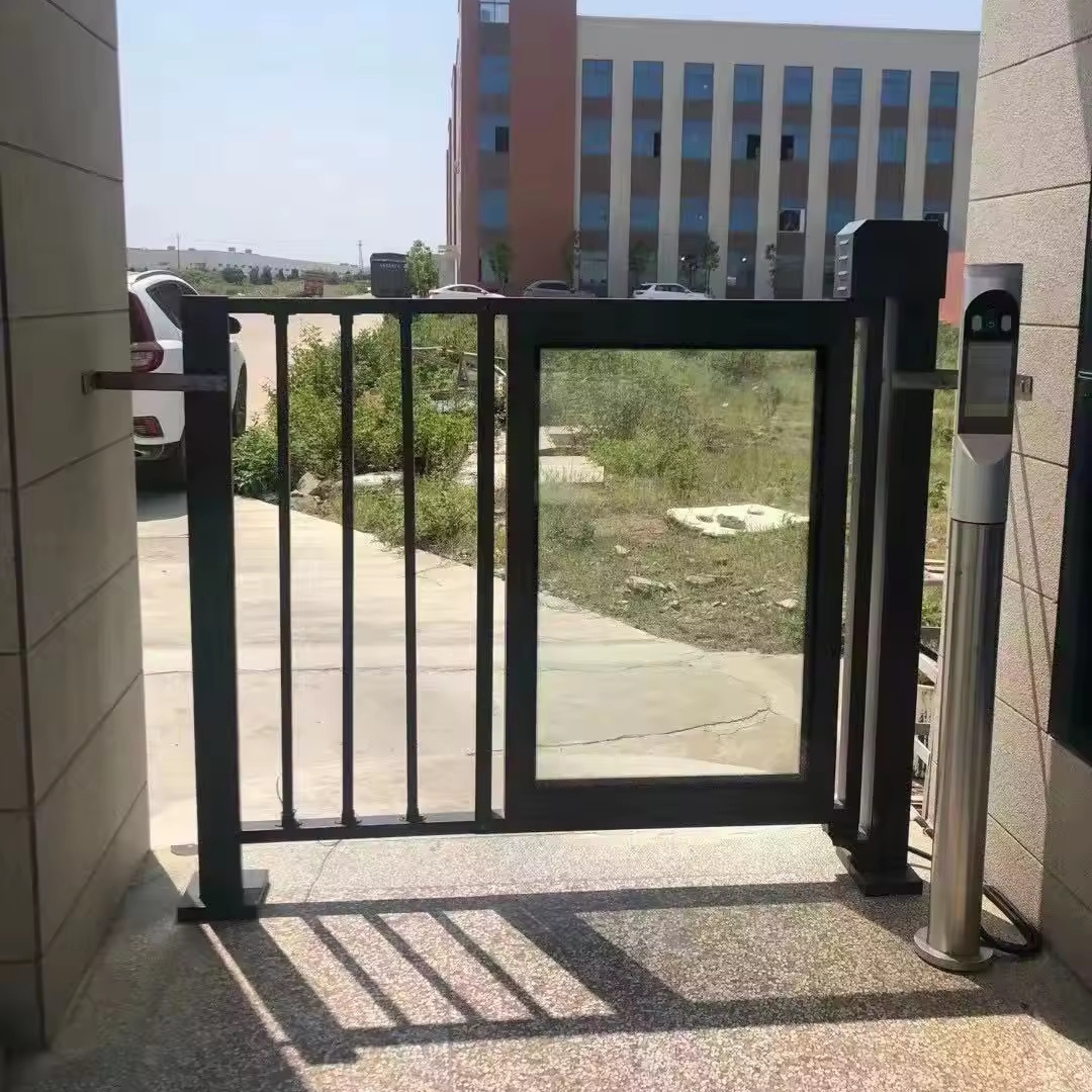 Automatic Anti Crash Residential Pedestrian Advertising Fencing Barrier Gate Swing Gate for Pedestrian Access Control