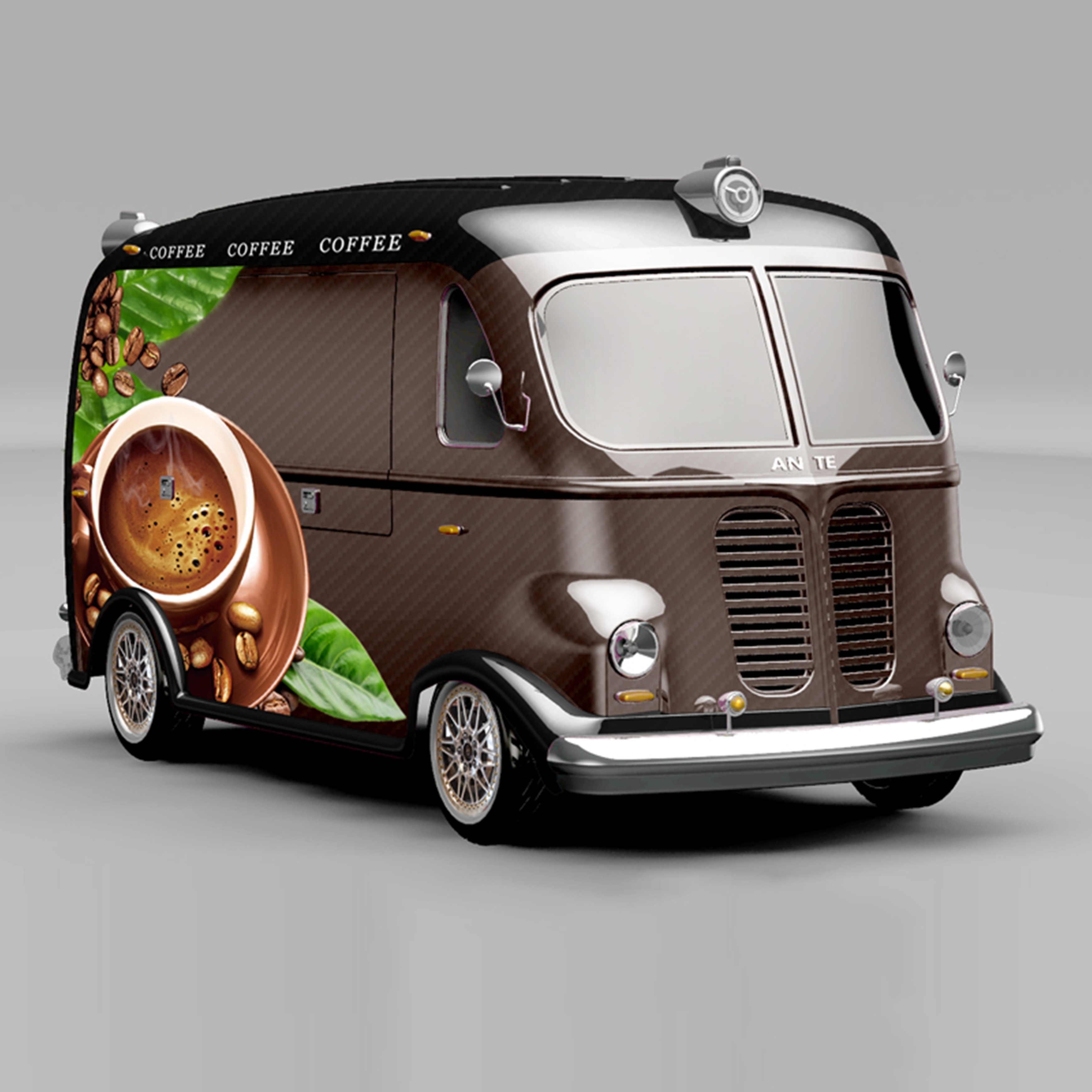 ANTE High Quality Commercial Coffee Electric  Mini Food truck for sale Small Food Truck Big Space