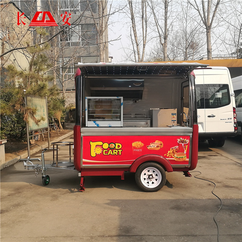 New style mobile street food vending cart BCF-7B