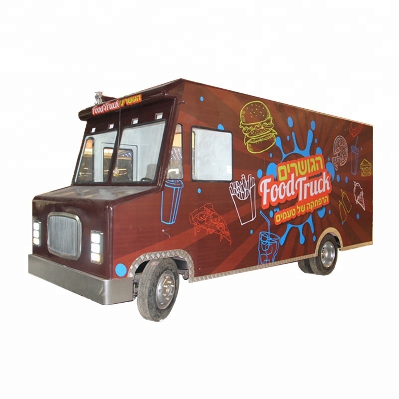 Factory Price Street Churros Barbecue Fast Food Trailer Ice Cream Food Truck Customized Mobile Restaurant Restaurant Equipment