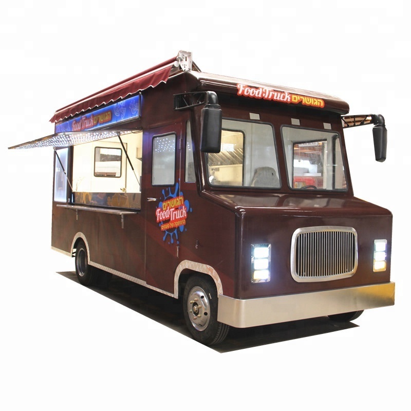 Factory Price Street Churros Barbecue Fast Food Trailer Ice Cream Food Truck Customized Mobile Restaurant Restaurant Equipment