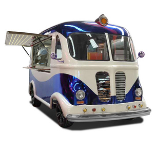 High quality  mobile electric food truck mini food truck usa europe bbq ice cream hot dog small vintage  food truck