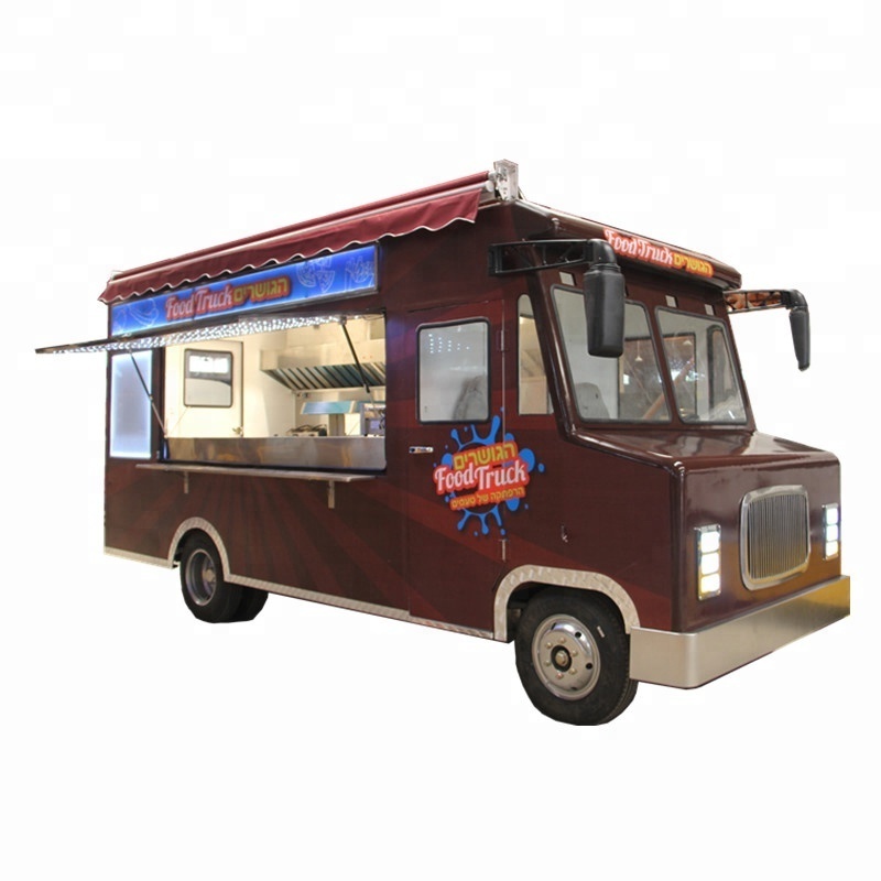 Factory Price Street Churros Barbecue Fast Food Trailer Ice Cream Food Truck Customized Mobile Restaurant Restaurant Equipment