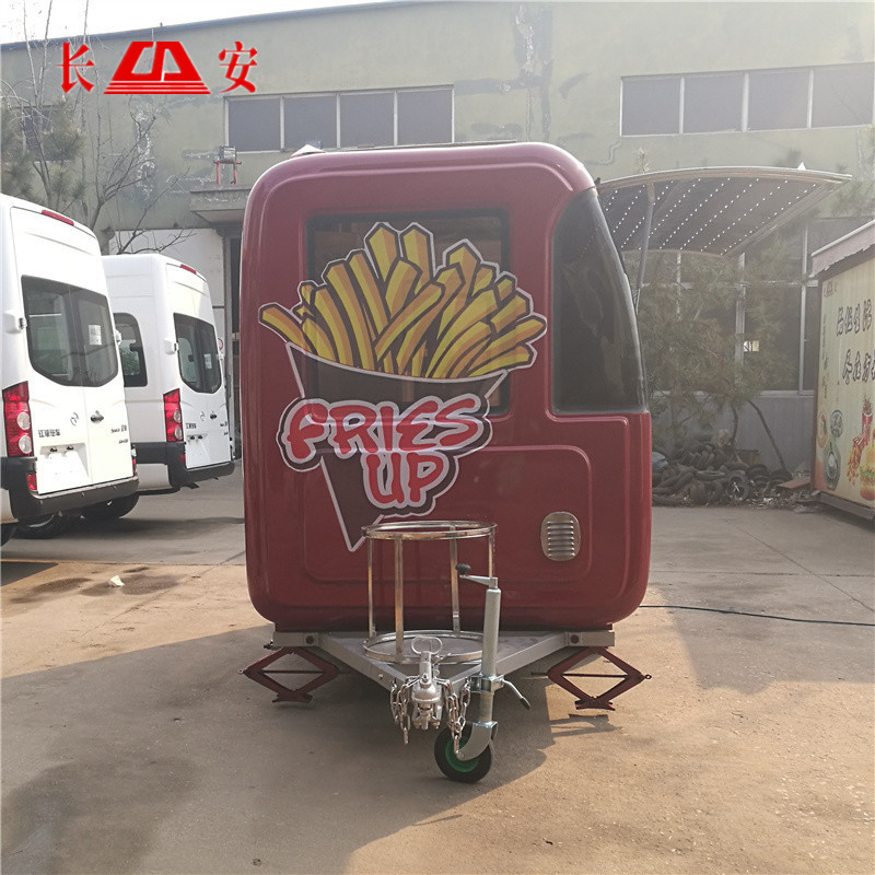 New style mobile street food vending cart BCF-7B