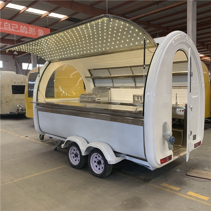 hot sail street bbq popcorn food truck mobile food trailer for sale food trailer