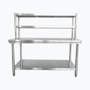 Stainless Steel Catering Industrial Table Bench For Hotel & Restaurant Supplies