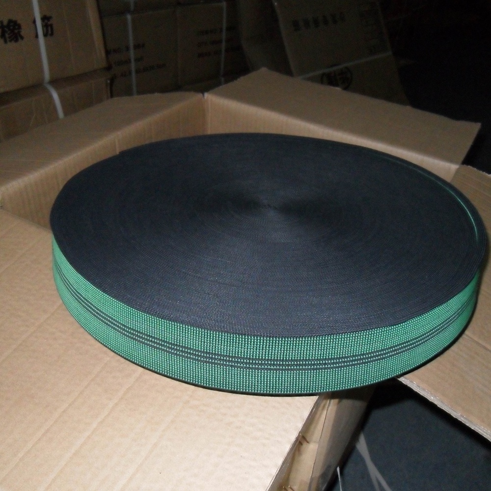 50mm Green elastic webbing for sofa