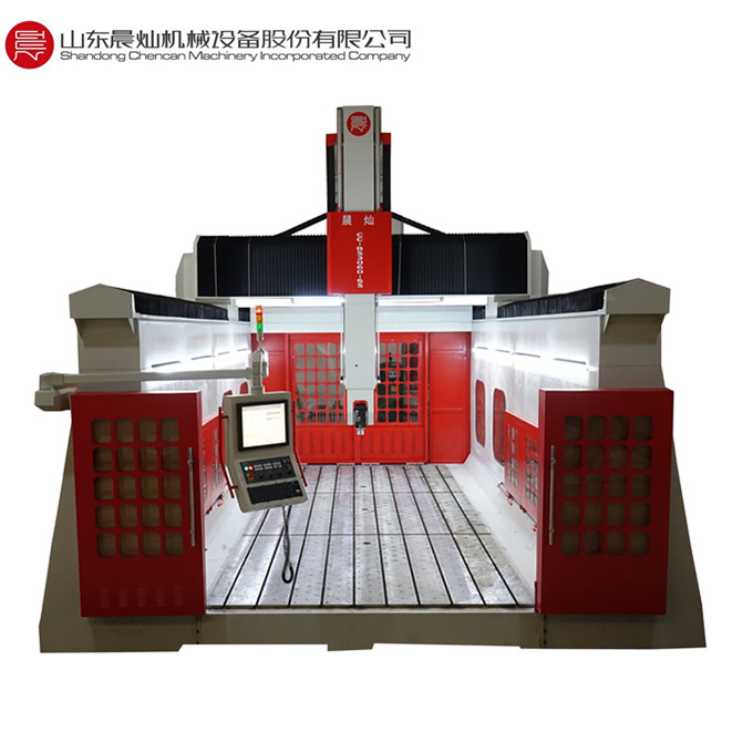 big size 5 axis gantry cnc milling machine