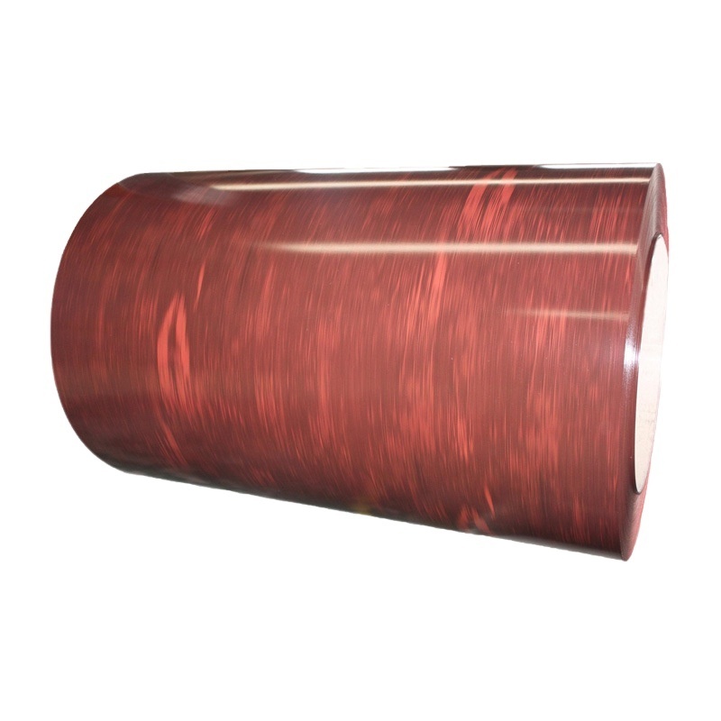 1050 1060 Color Coating Aluminum Coil 3003 3005 H24 Red Colour Aluminium  5005 H16 5053 Printed Color