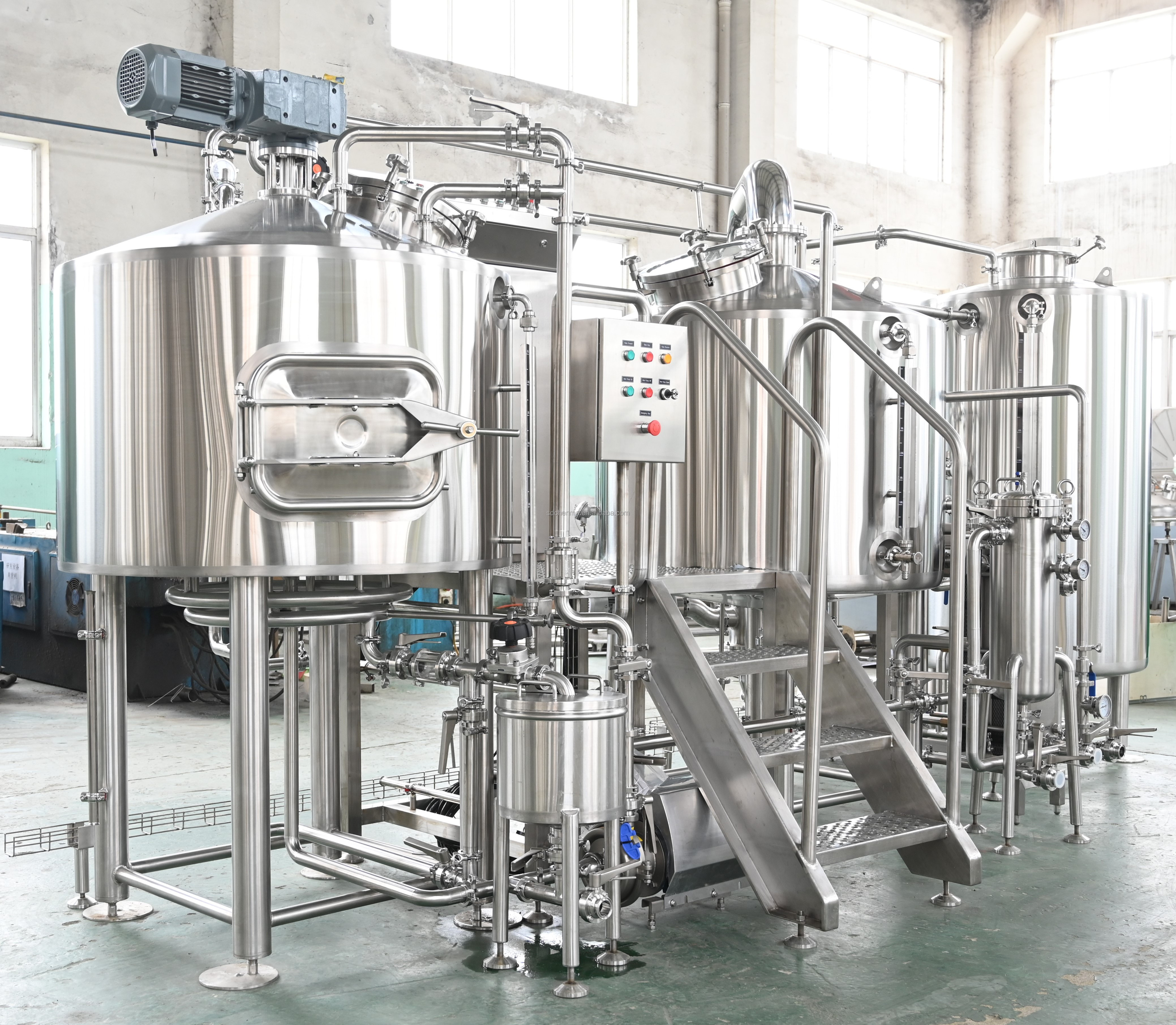 Customizable 100l 200l 250l 300l 400l 500l 600l 800l 1000l Stainless Steel Jacketed Conical Beer Fermentation Tank