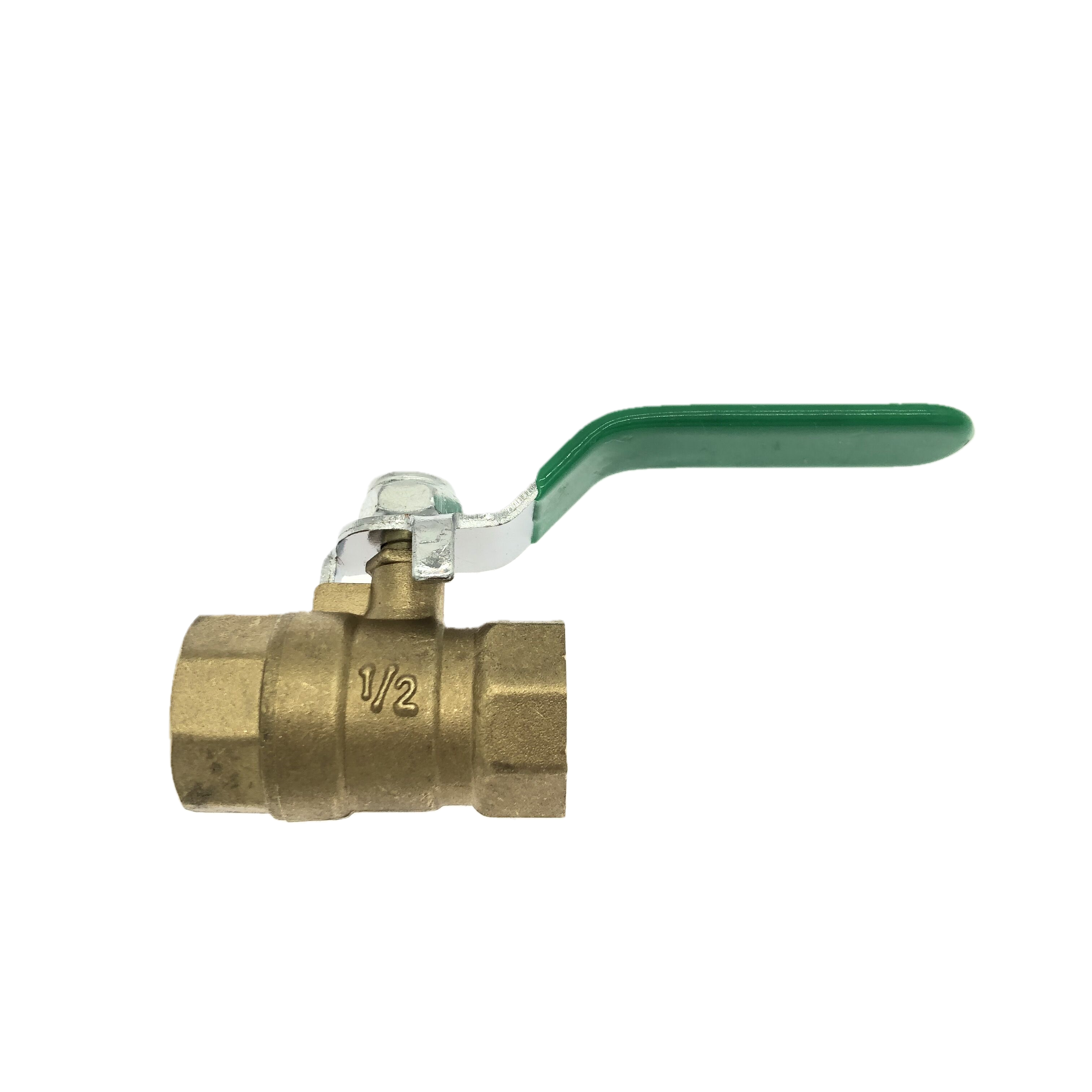 1/2 Inch Brass Ball Valve NPT Air Compressor Brass Valve Female Threaded Male Shut Off Small