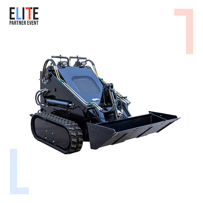 Multi function  Diesel Mini Skid Steer Loader BFS480  1Ton 500kg small Wheel/Crawler Skid Steer Loader With EPA  for sale