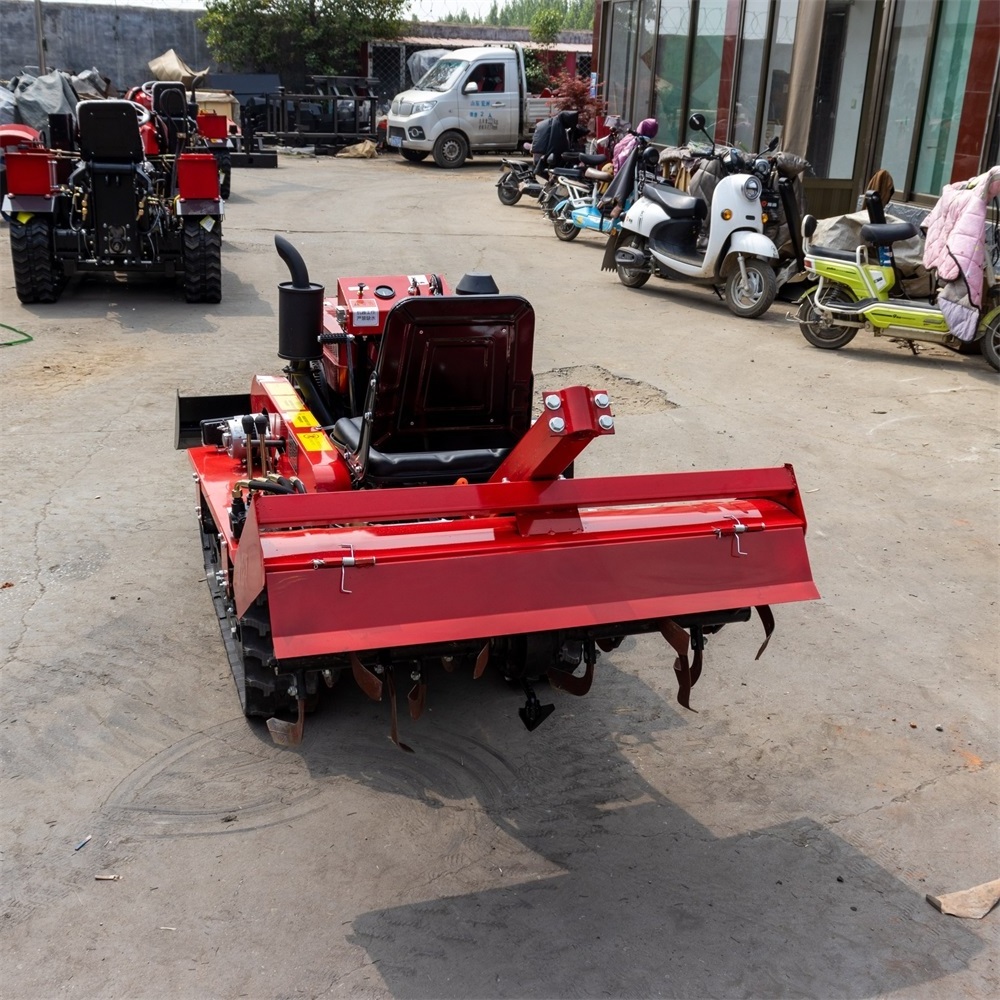 Multifunctional 25HP Mini Farm Tractor For  Agriculture Use Mini Tractor Rotary Tiller