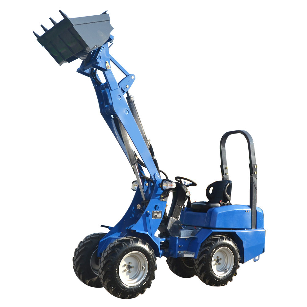 Cheap Price Mini Small Backhoe Electric Loader 500kg 600 Kg Mini Skid Steer Loader