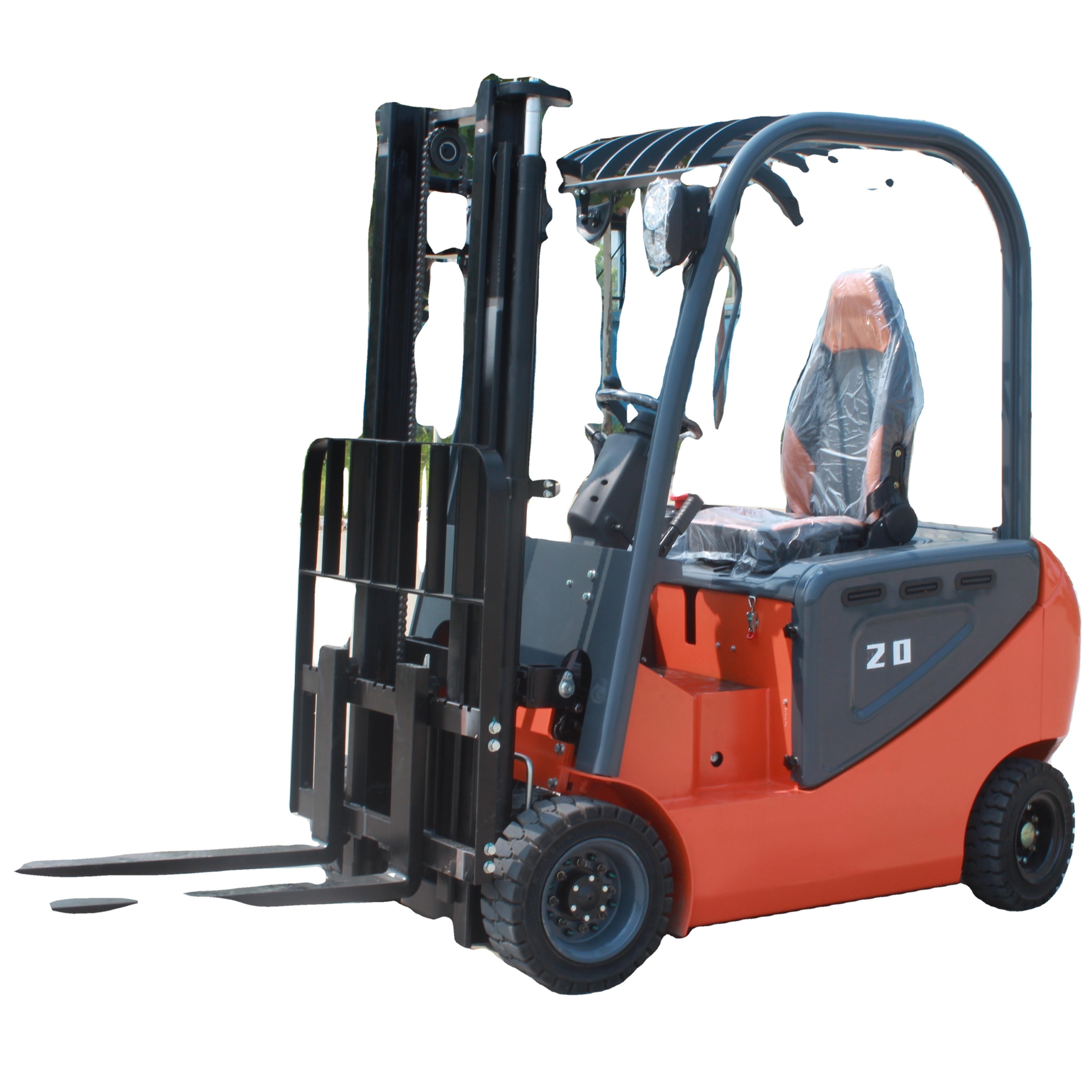 ride on hydraulic chinese electric 2 ton forklift