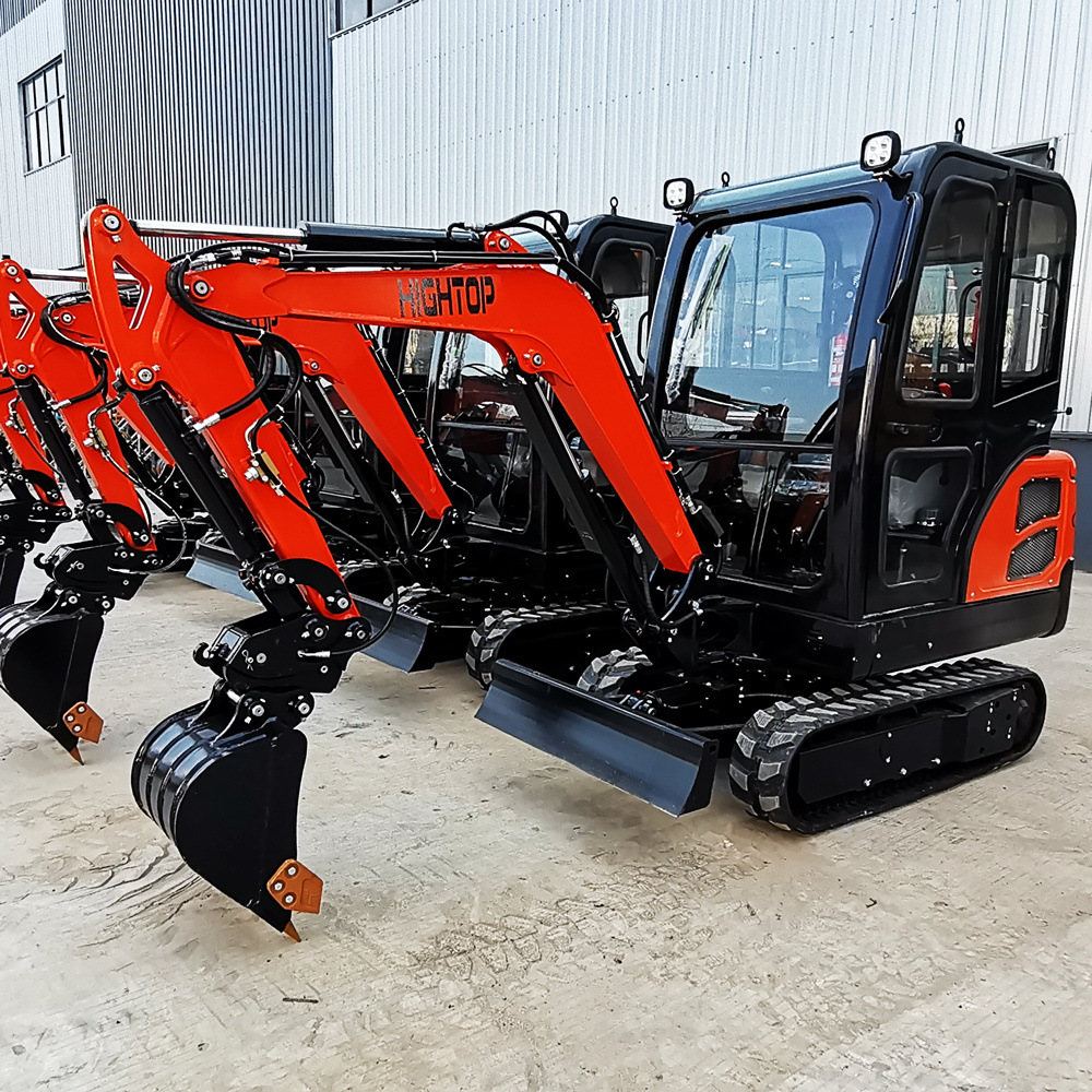 Christmas Promotion New excavators digger Micro 1 ton 1.6ton 1.8 ton excavator mini bagger small excavator with EURO V EPA CE