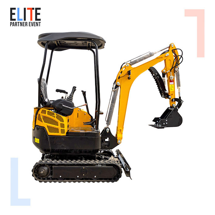 Christmas Promotion New excavators digger Micro 1 ton 1.6ton 1.8 ton excavator mini bagger small excavator with EURO V EPA CE