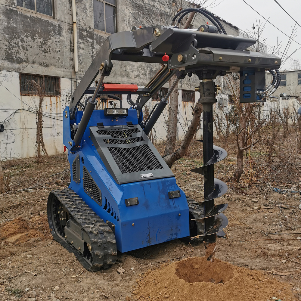 NEW YEAR Promotion !!! small Cheap skid steer diesel loader with bucket different attachment skidsteer bagger mini