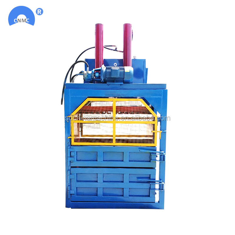 Waste paper baling machine/hydraulic carton compress baler packing machine