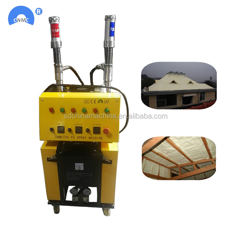 Two component insulation foaming polyurethane pneumatic high pressure sprayer/spray machine