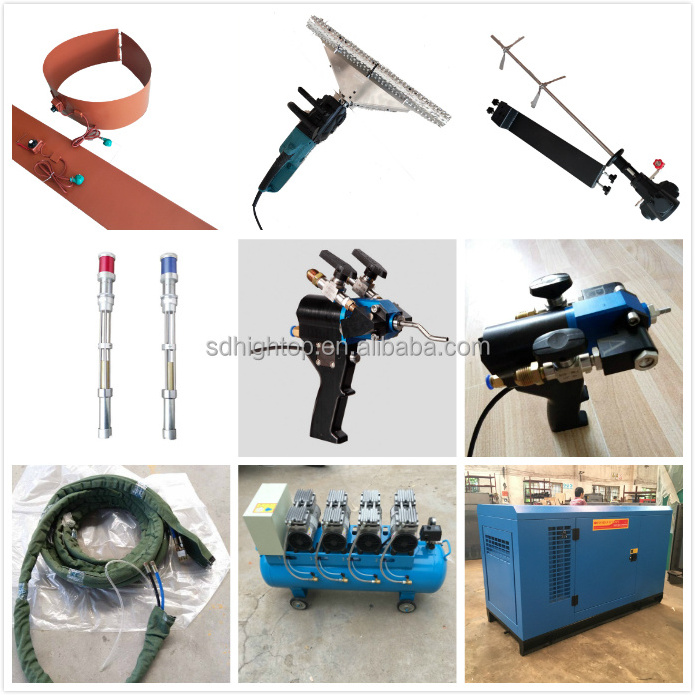 Professional High Specs Poliuretane PU Spray Foam Machine For Roofing Project & Insulation