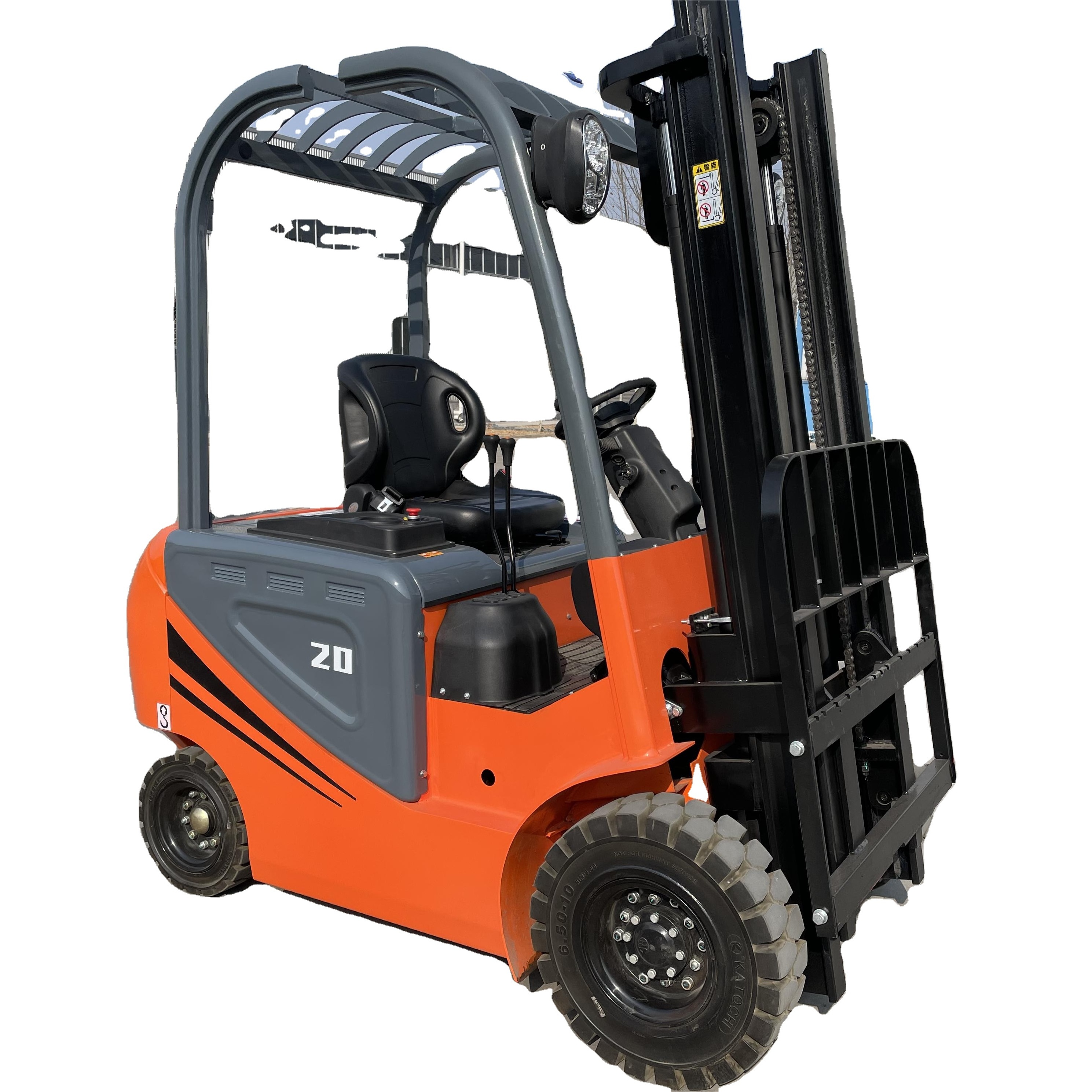 ride on hydraulic chinese electric 2 ton forklift