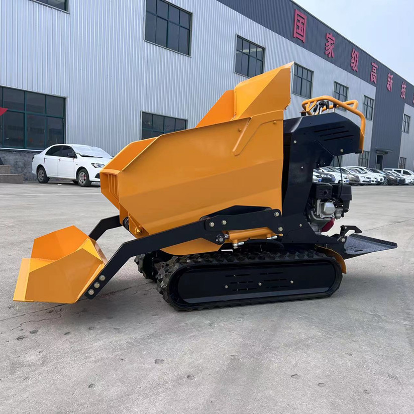 Euro5 Standard Integrated/One-Piece Hydraulic Mini Dumper/Dump Ttruck 500kg Wheel Barrow For Garden Work