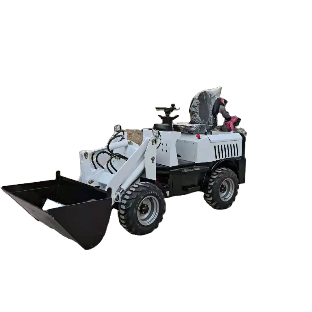 Cheap Price Mini Small Backhoe Electric Loader 500kg 600 Kg Mini Skid Steer Loader