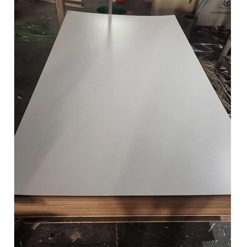 Manufacturer made 4x8 melamine warm white wood grain veneer MDF board waterproof furniture MDF/HDF board