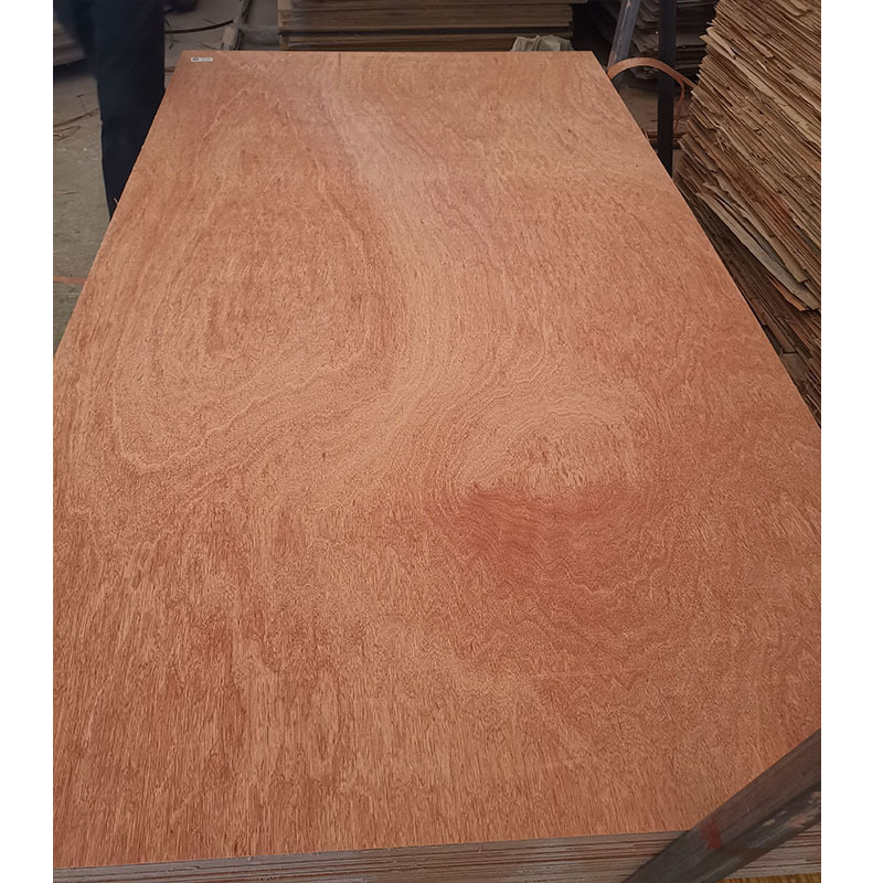 Linyi New Style 18mm Bintangor / Okoume/pine Wood Veneer Faced Plywood Commercial Plywood