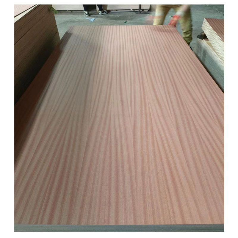 Bintangor Sapele door panels furniture panels can be made into grooved commercial plywood