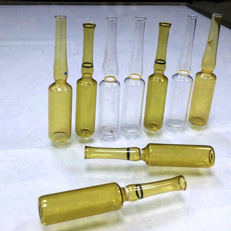 Ampoule Vial Bottles Pharmaceutical Ampola Bottles Amber Clear Glass Serum Glass Products 1ml 2ml 3ml 5ml 10ml 20ml Round CQ