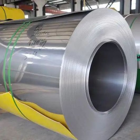 Stainless Steel Rolls with 2B Surface Finish 304L & 316L Grade Water Ripple Design Cutting & Welding Services Available