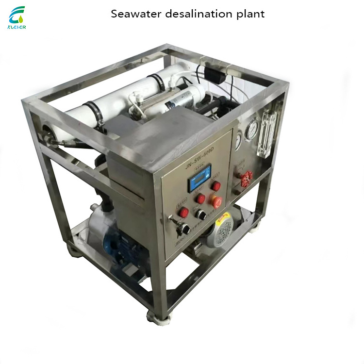 500LPH Small RO seawater desalination plant for boat