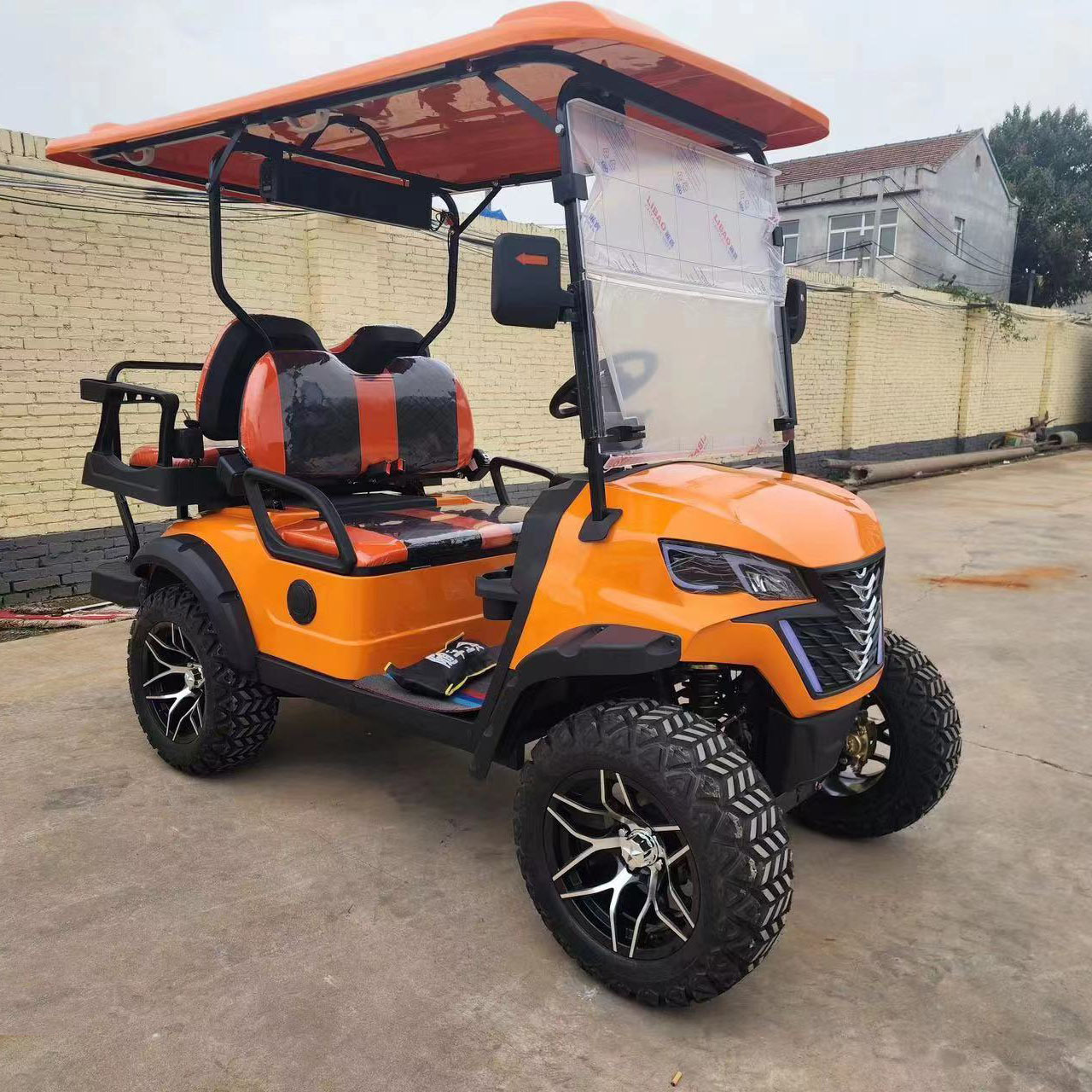 High Quality 4 Seats Best Car 72 Volt Power Wheels Electric Golf Cart