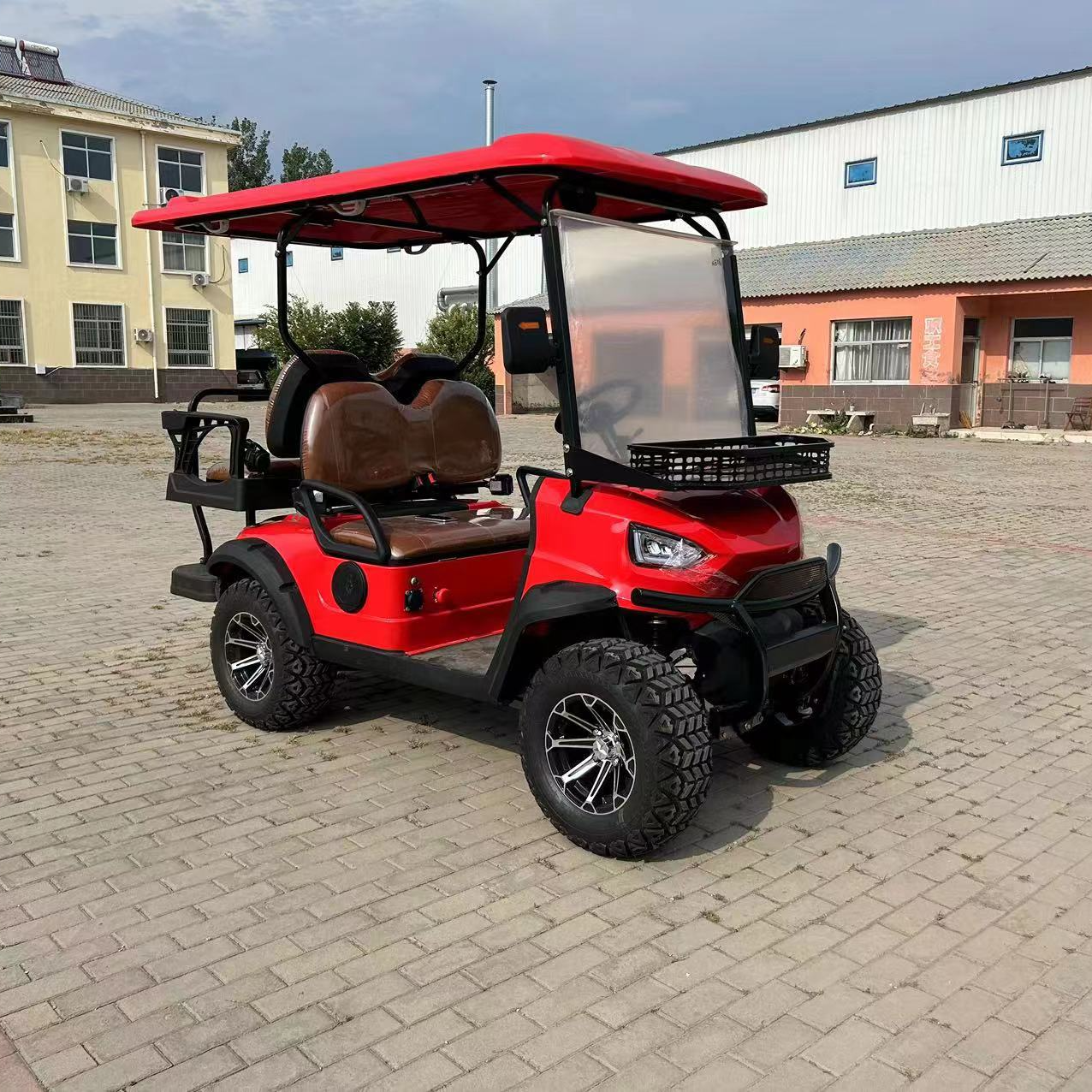 Custom 4 Wheel Drive Golf Carts 4 Seater Electric Golf Car