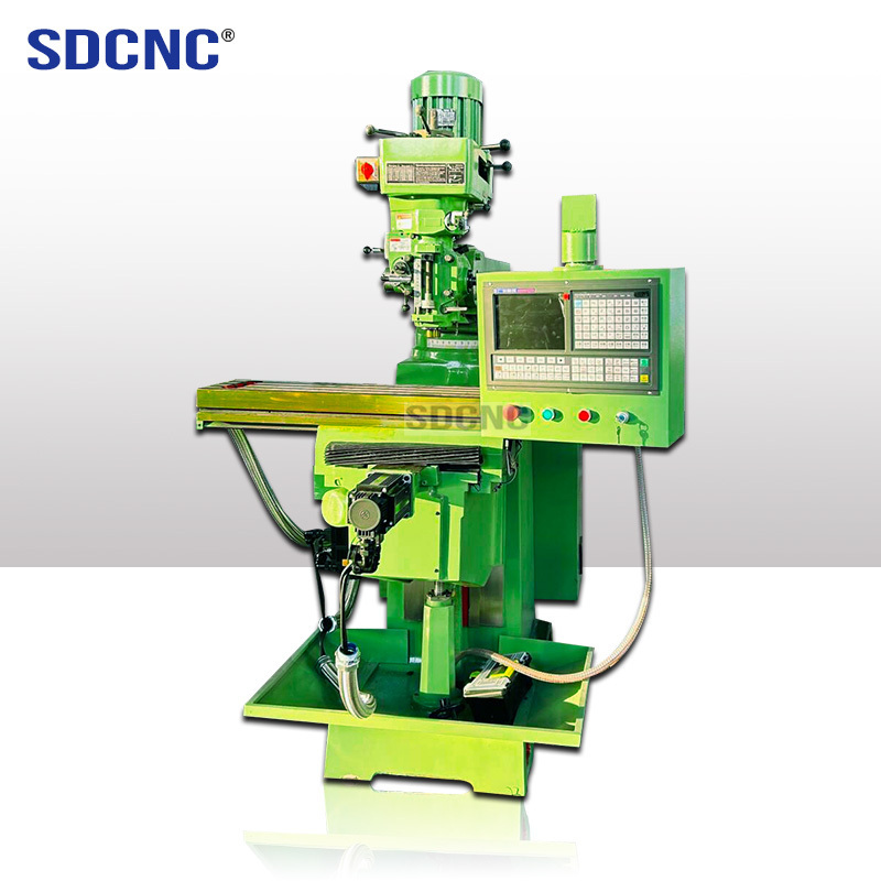 Fully Automatic Heavy Duty Turret Milling Machine Vertical Milling Machine for Metal Manufacturing Plant Provided Light Duty 