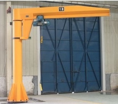 Lifetime Service  Fixed Pillar 3 Ton Floor Mounted  JIB Crane 180-360 Degree Slewing Hot Sale