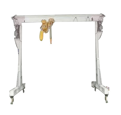 Small single girders gantry crane for small room small portable gantry crane small mobile gantry crane 1 ton 2 ton