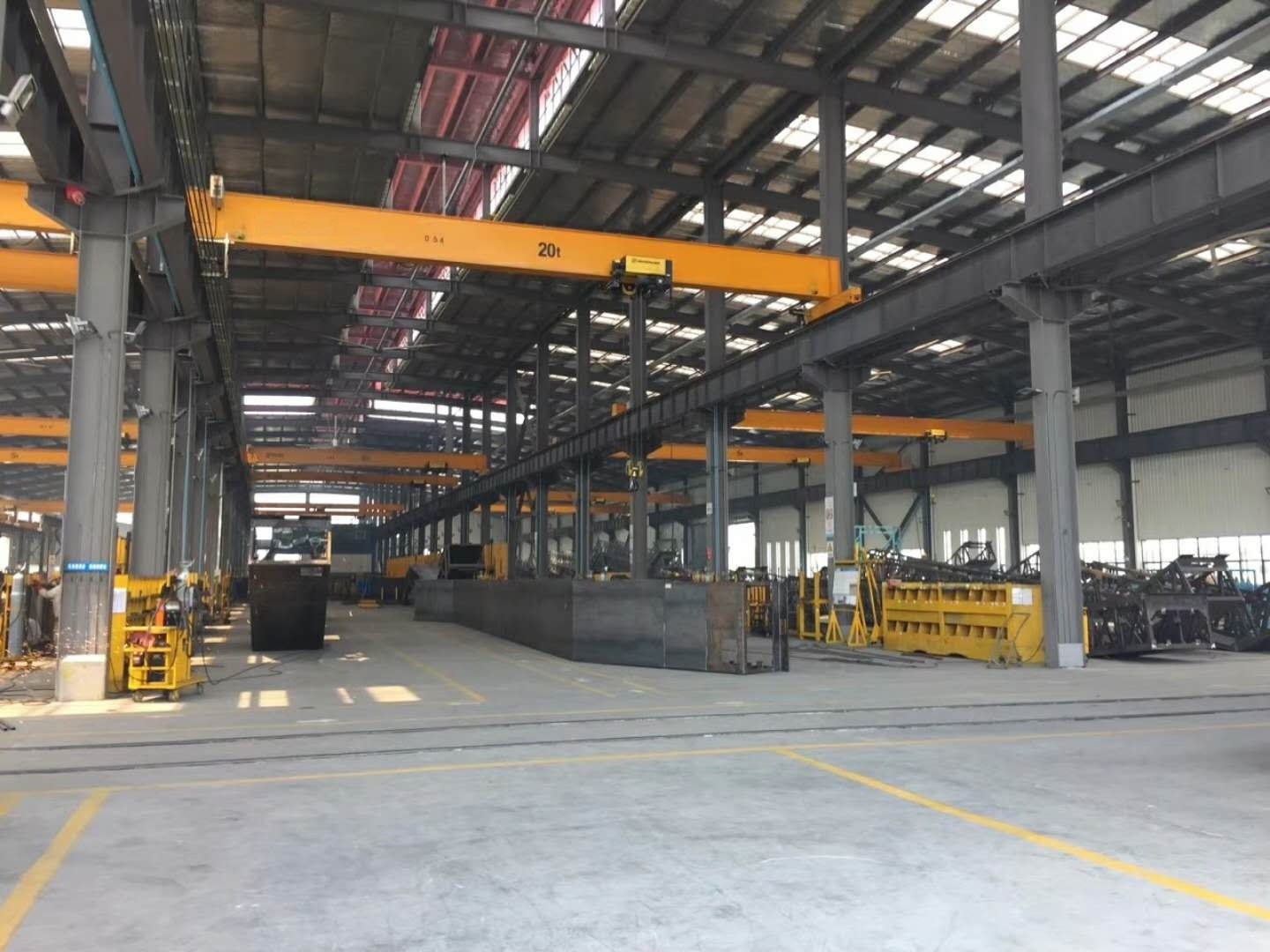 Lifting Equipment Manufacturing Plant Single Girder  Electric Motor Driven Overhead Crane 5 Ton