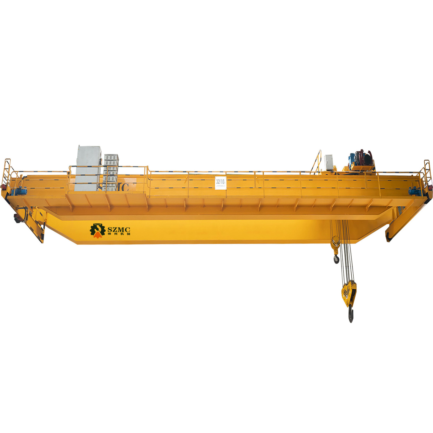 QD type double girder overhead crane with hook hot sale