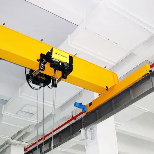 Euro design remote control 10 ton electric single beam overhead bridge travelling crane